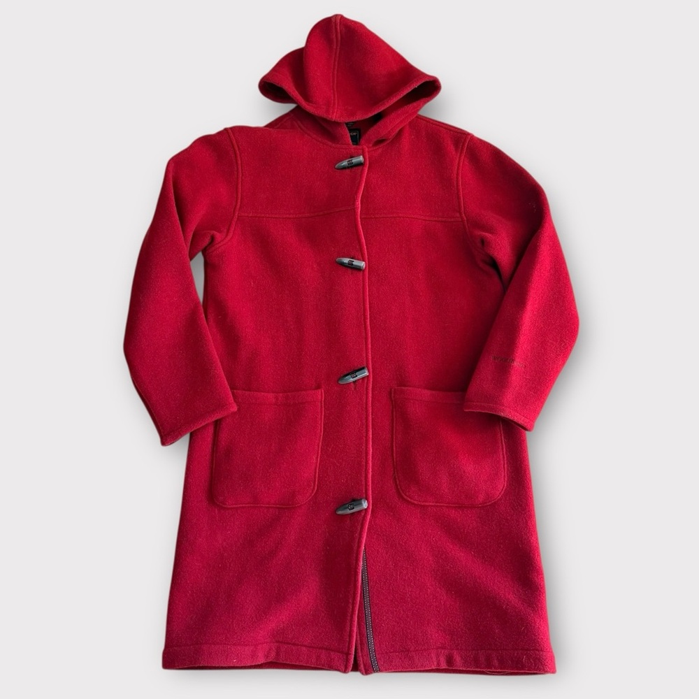 Woolrich Women Ruby wool hooded duffle jacket